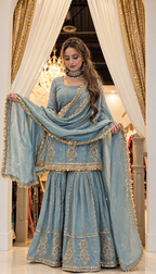 Rukmani Sharara Suit Set