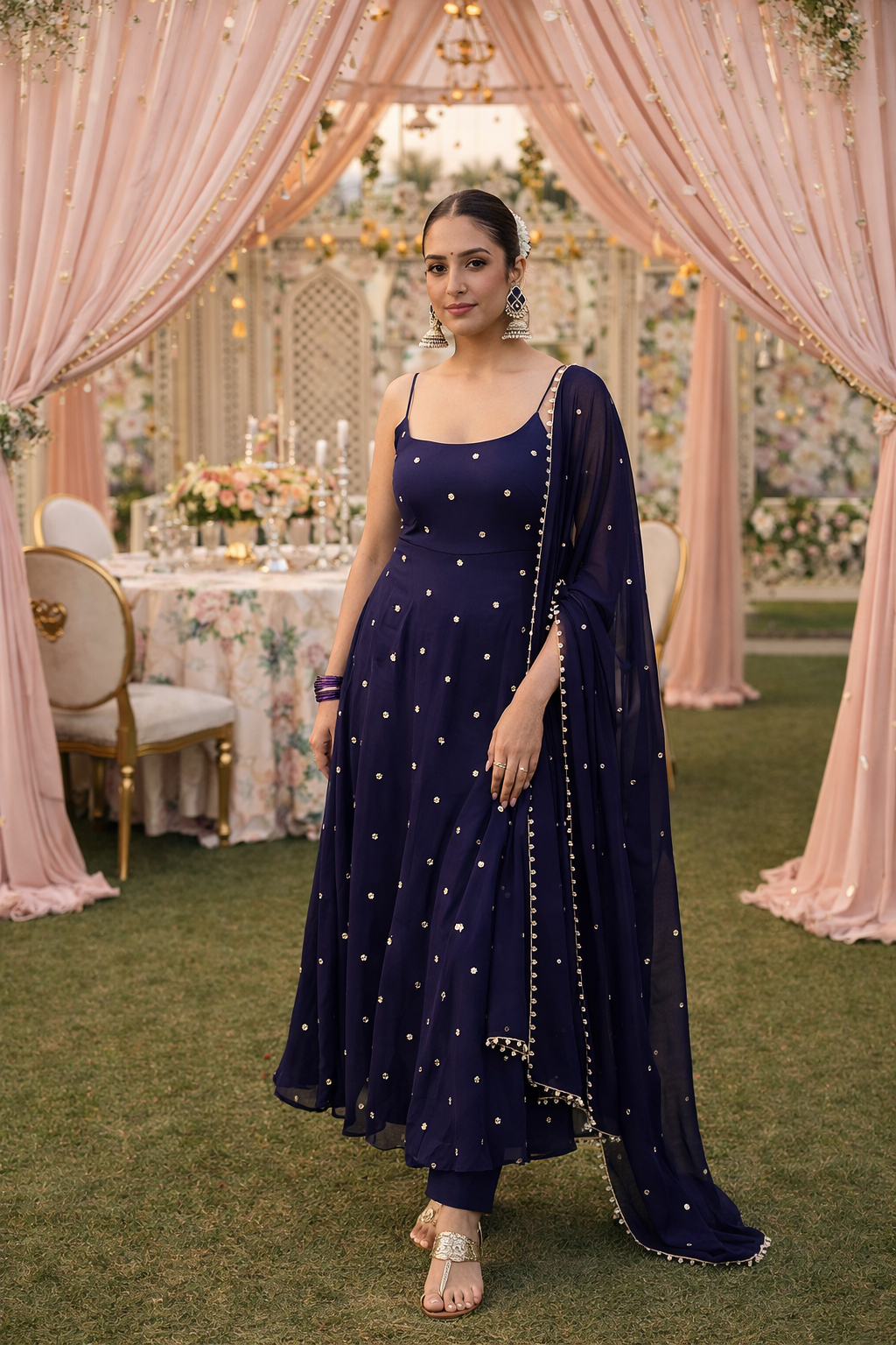 Saira midnight anarkali