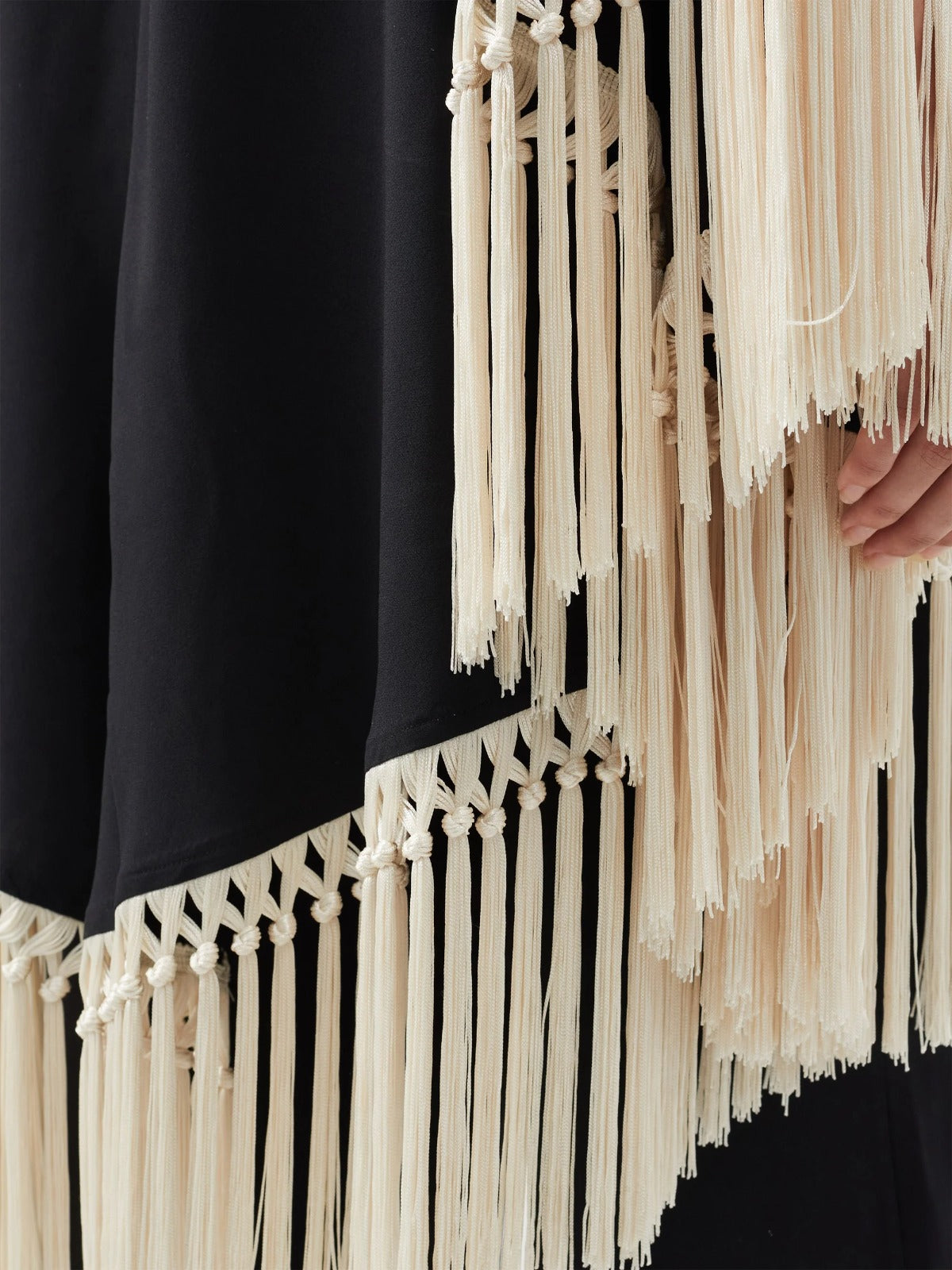 Ranya Macrame Fringe Co-ord Set