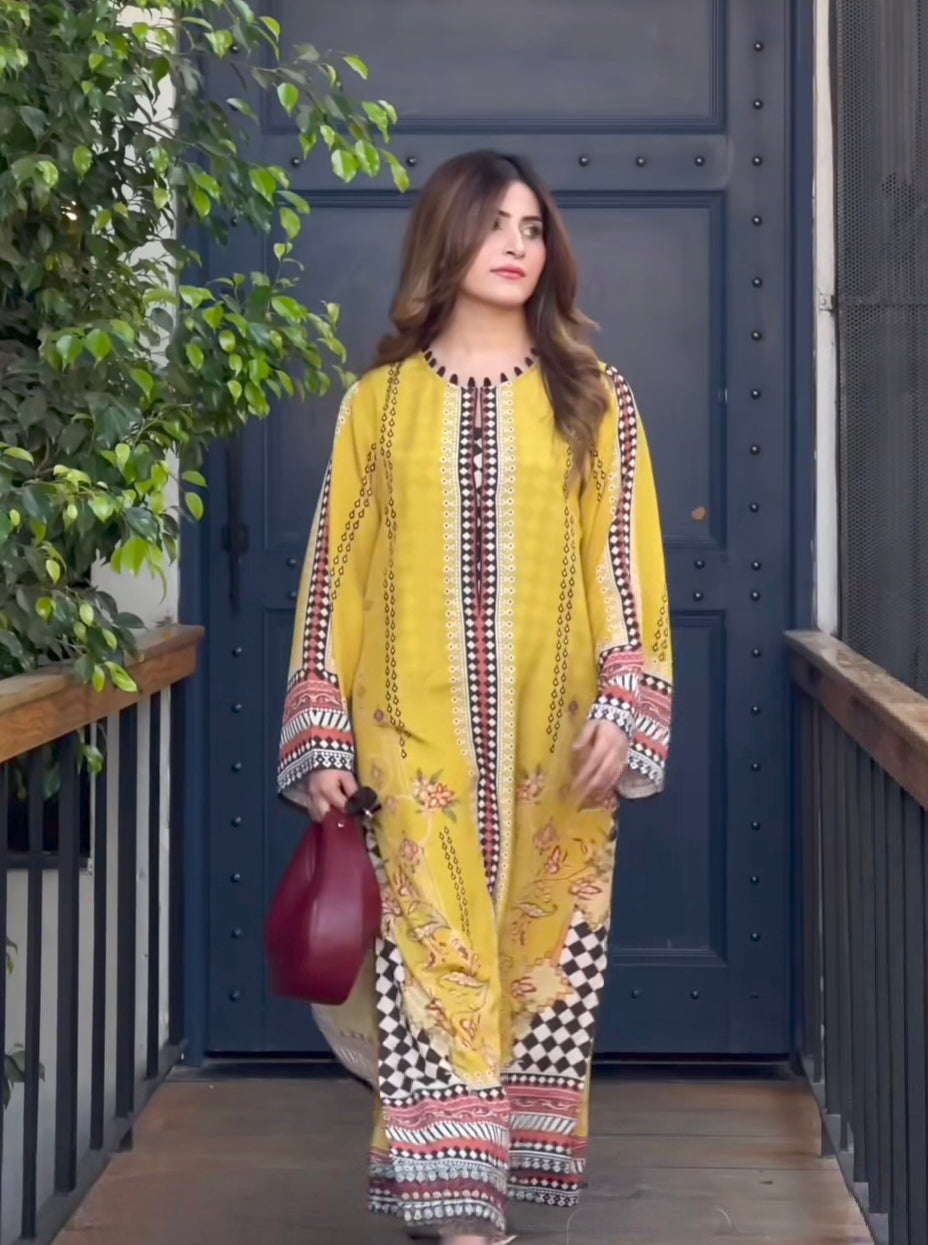 Rajanya Long Printed kurta Suit