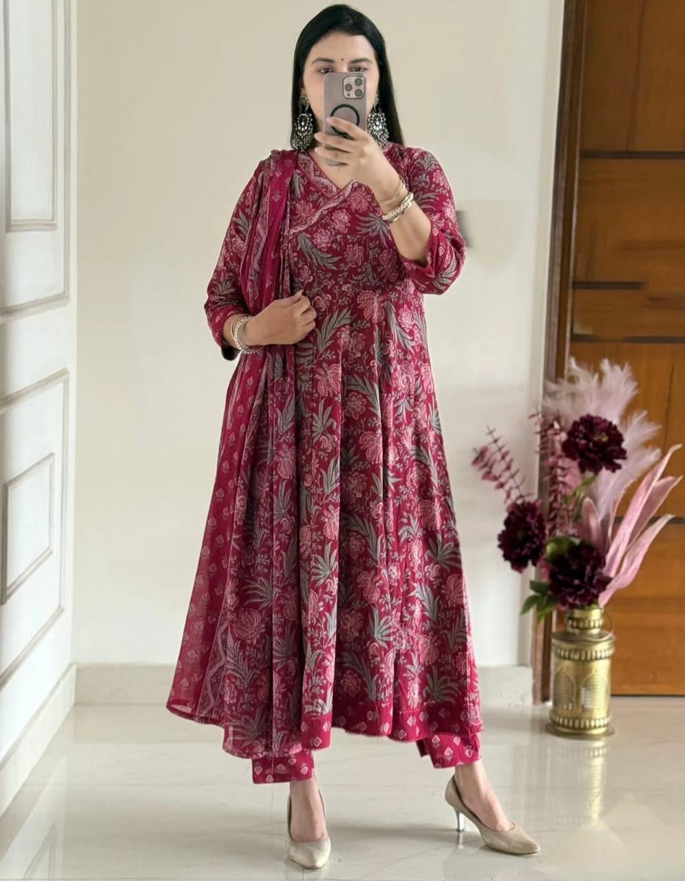 Sudha Anarkali Suit Set