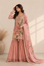 Ranjika Blush Gharara Suit