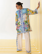 Rasha Med-Mosaic Co-ord Set