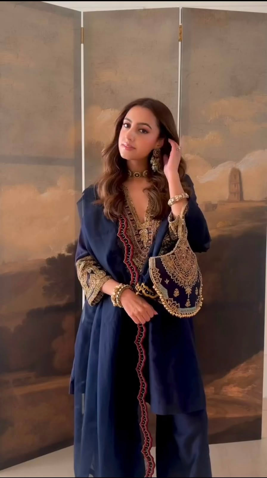Rudrani Embroidered Suit Set