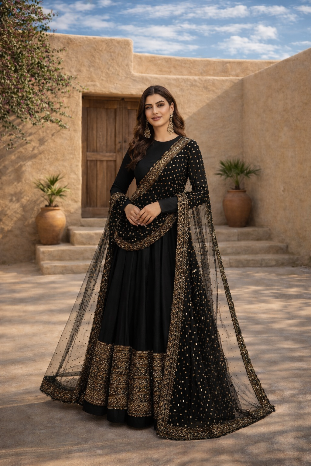 Jhanvi midnight anarkali