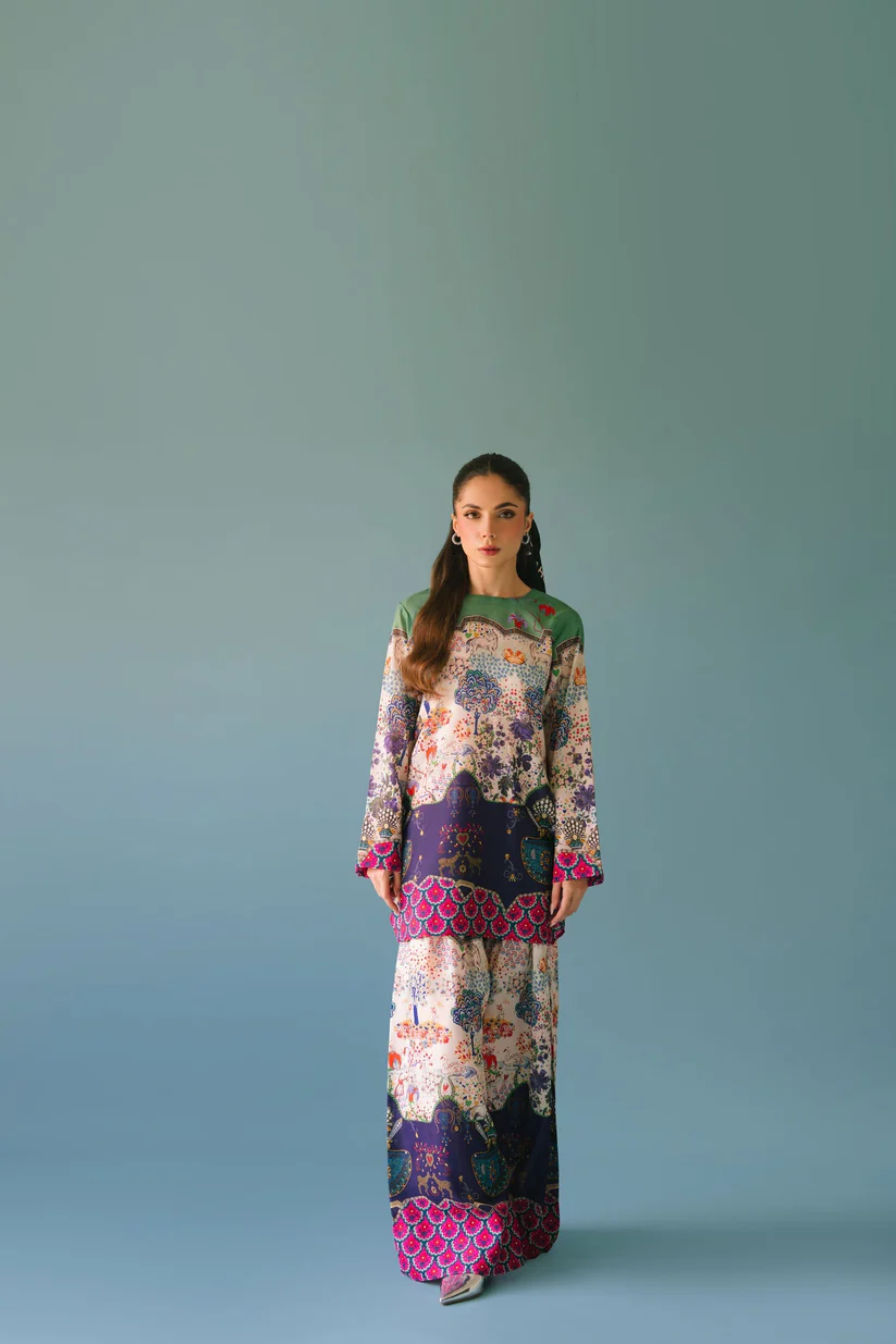 EOSS Floral Moasic Co-ords Set