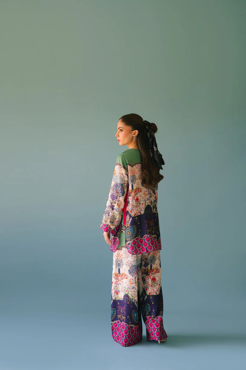 EOSS Floral Moasic Co-ords Set