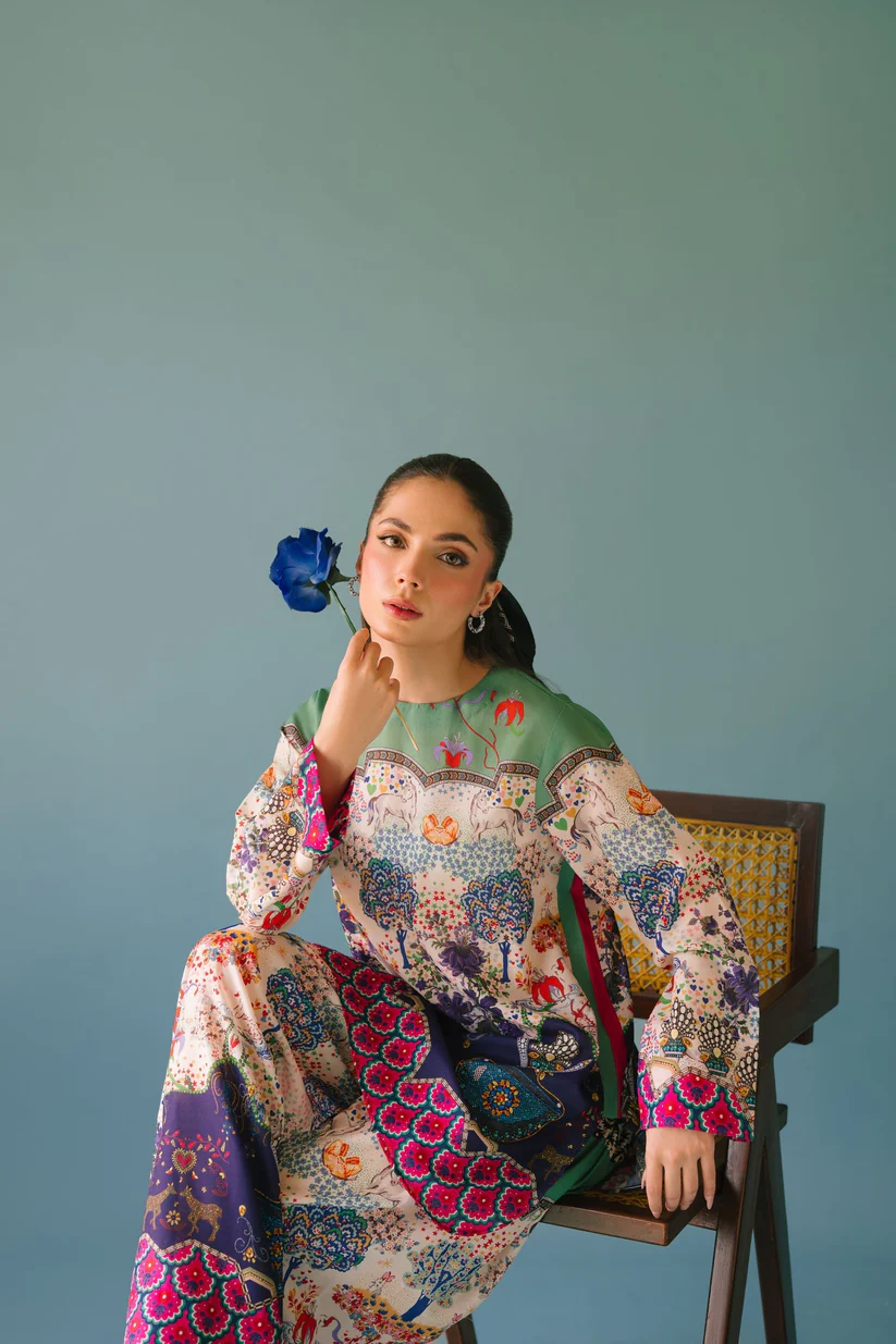 EOSS Floral Moasic Co-ords Set