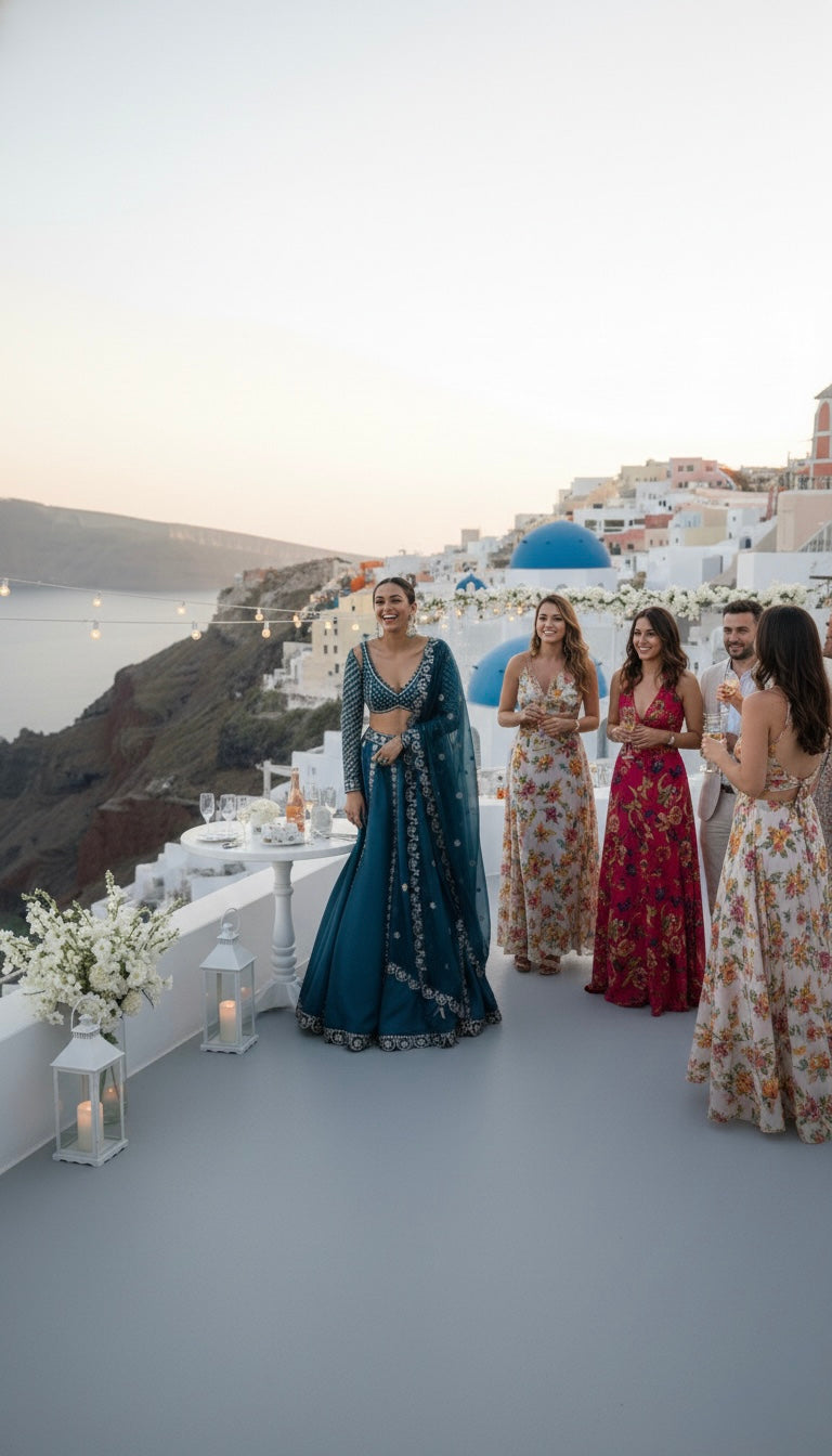 Sri Mirror lehenga Choli Dupatta