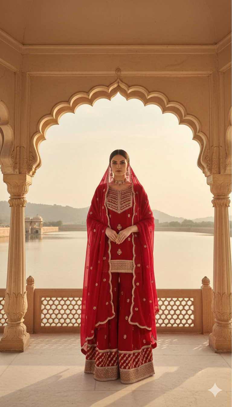 Kajol Sharara Suit