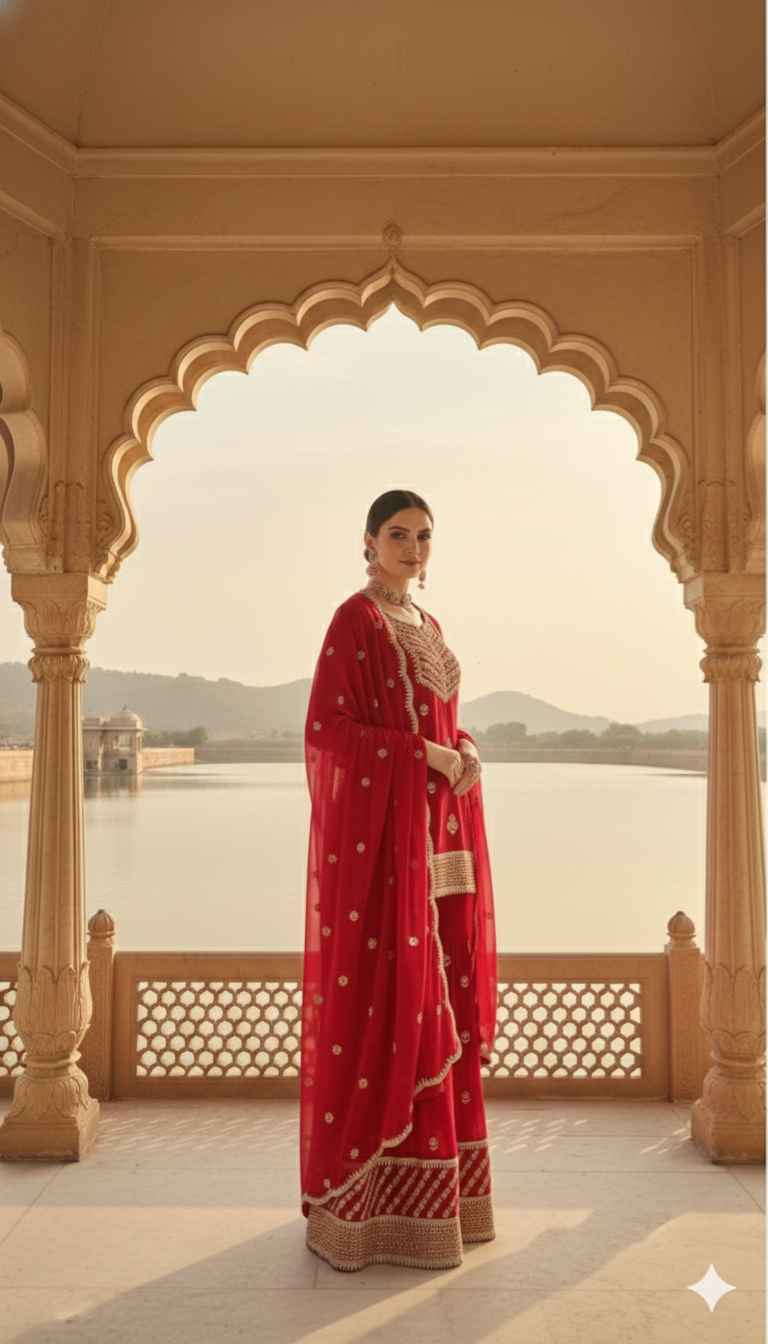 Kajol Sharara Suit