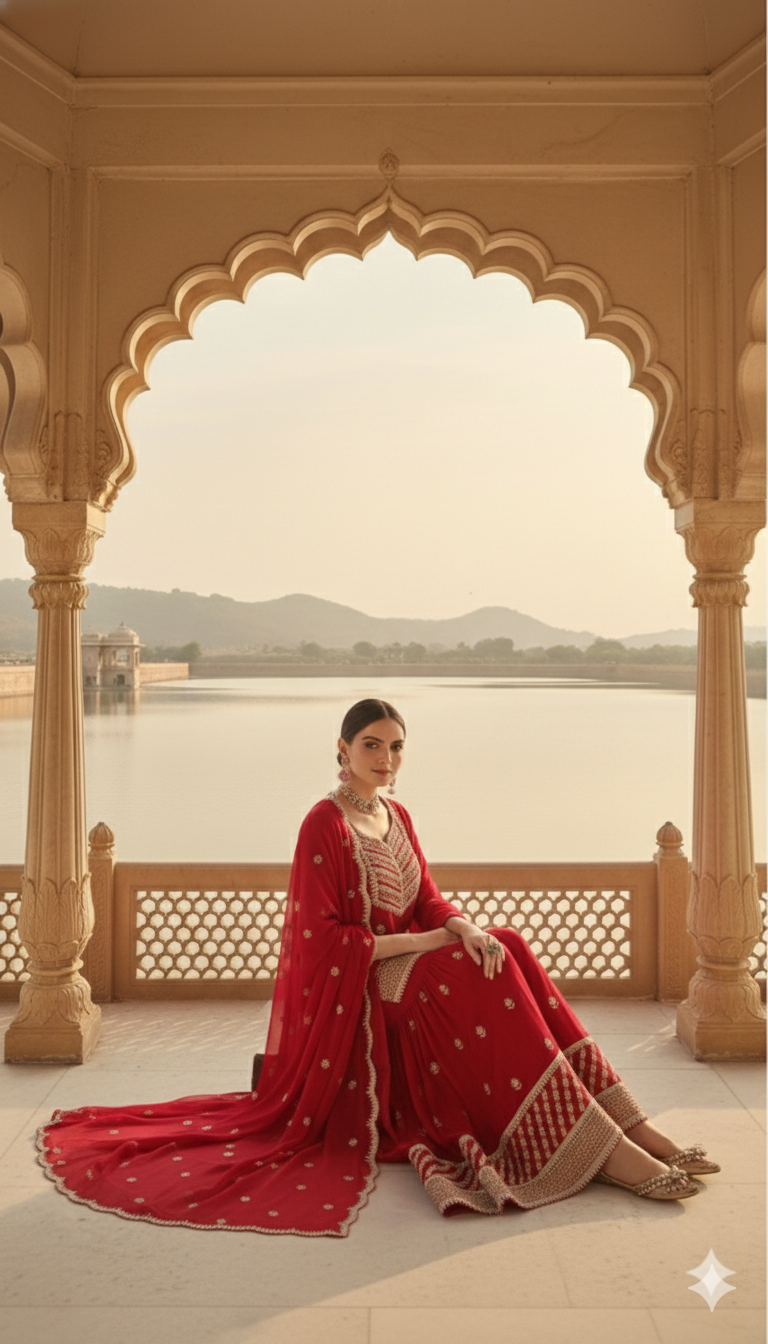 Kajol Sharara Suit