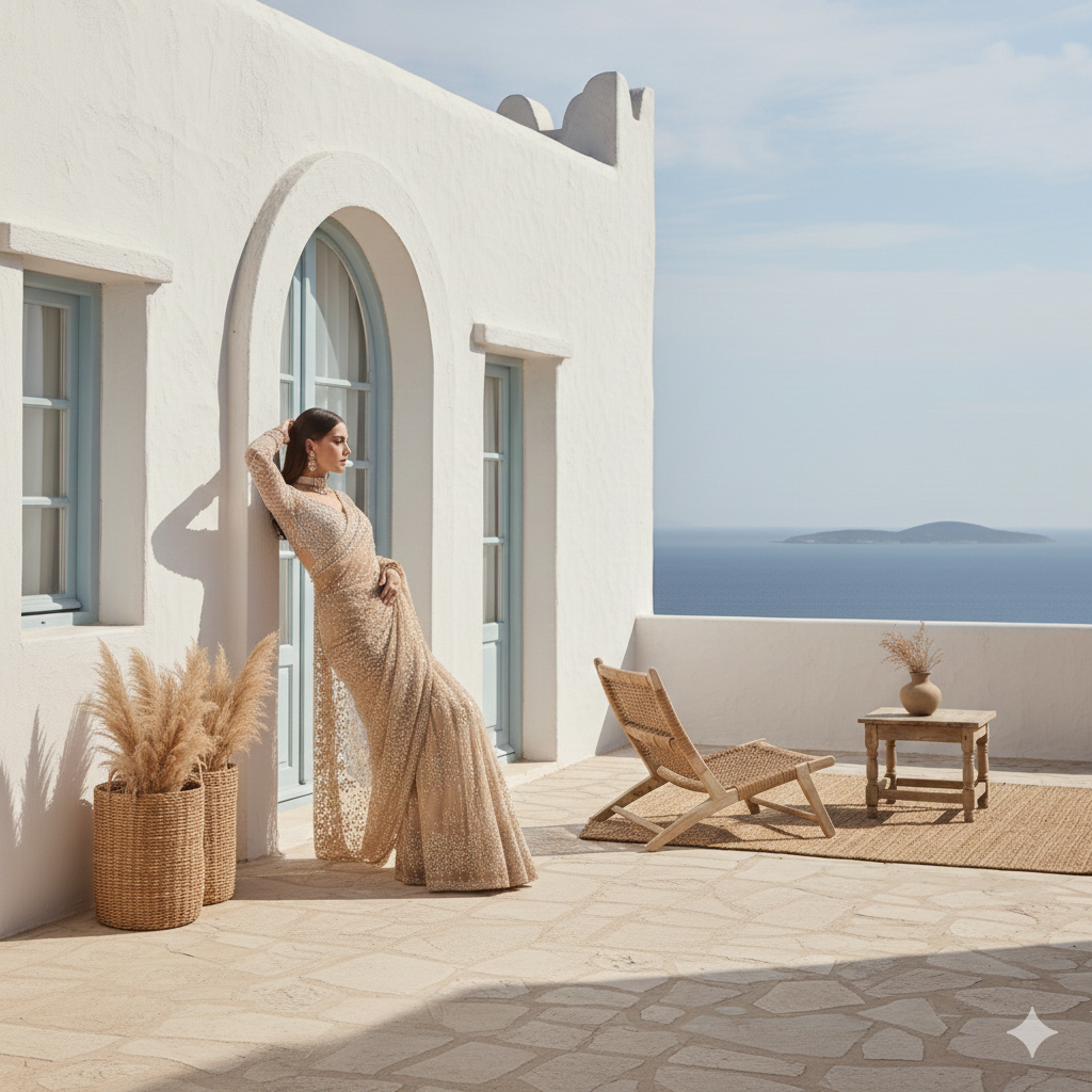 Aishwarya Statement Tulle Saree