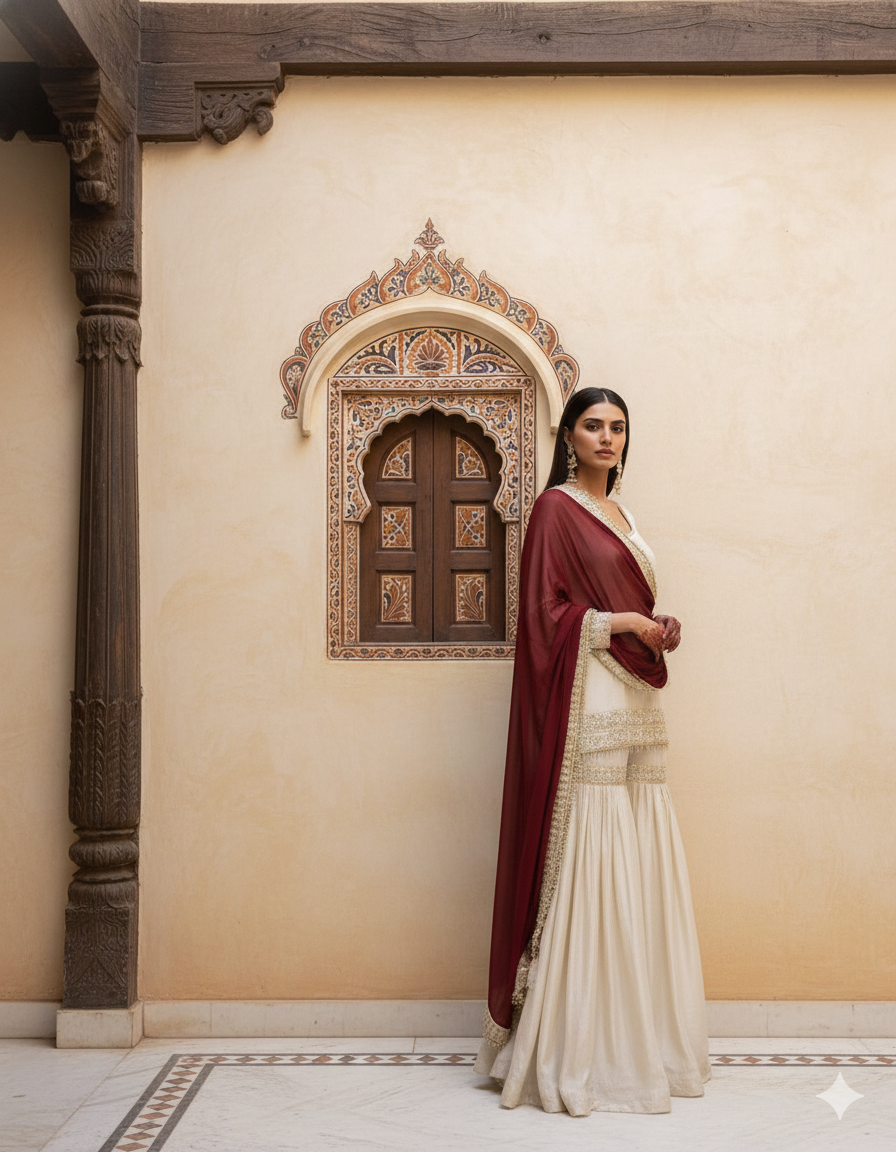 Patiala Sharara Suit