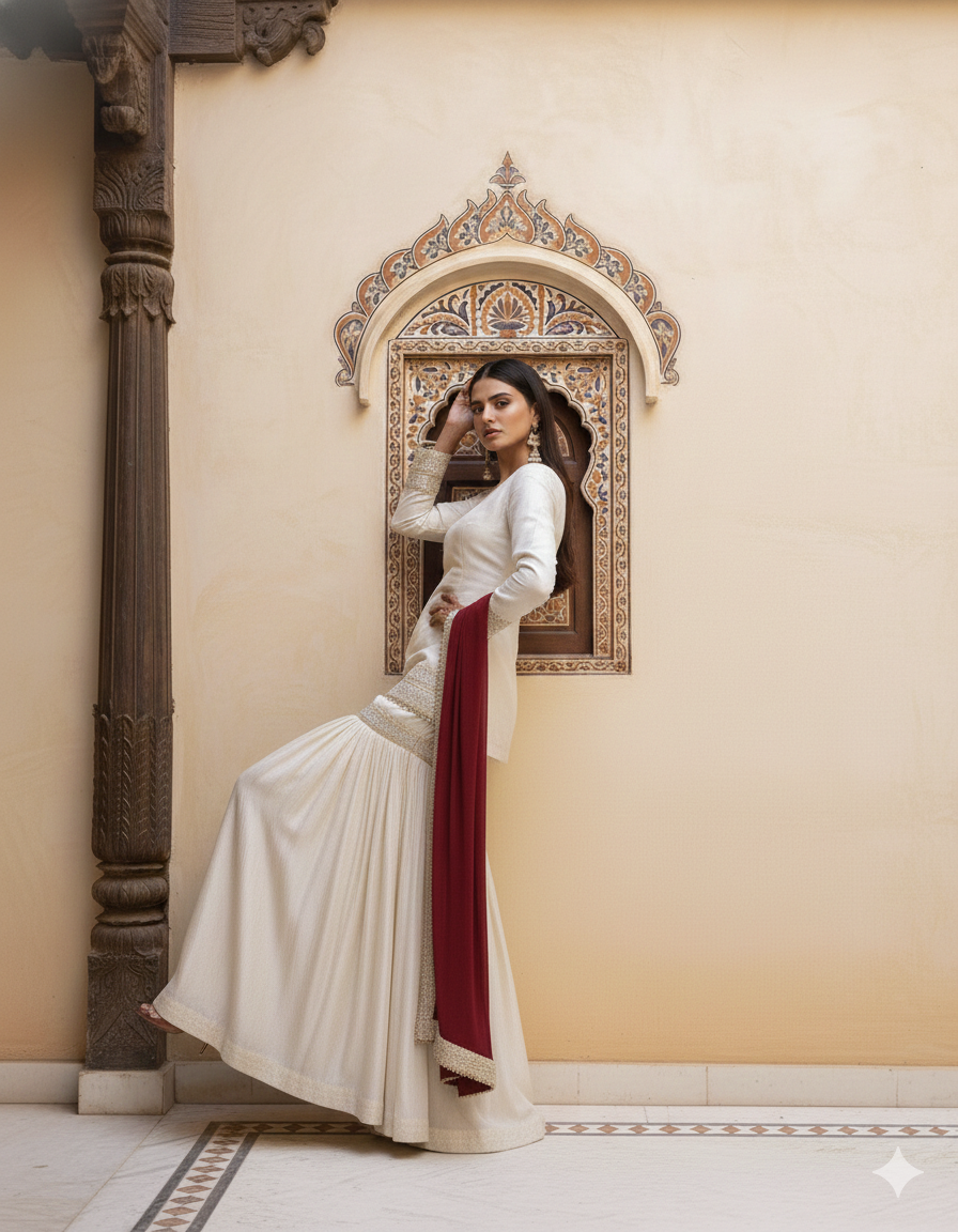 Patiala Sharara Suit