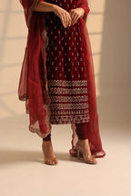 Rajjo straight kurta suit