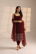 Rajjo straight kurta suit