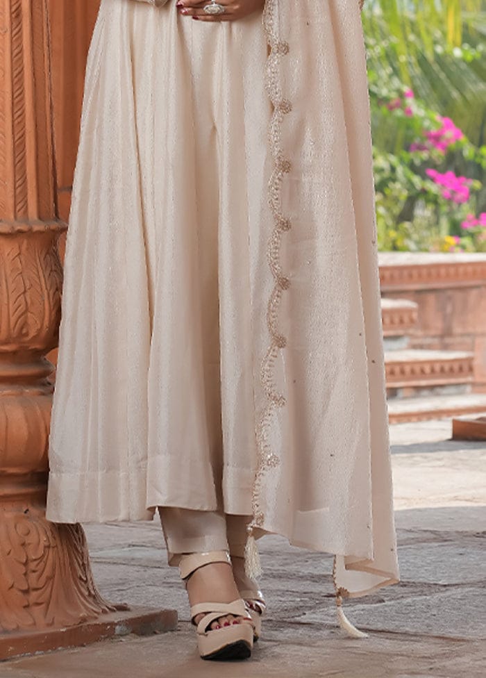 Sheen Ivory Grace Anarkali