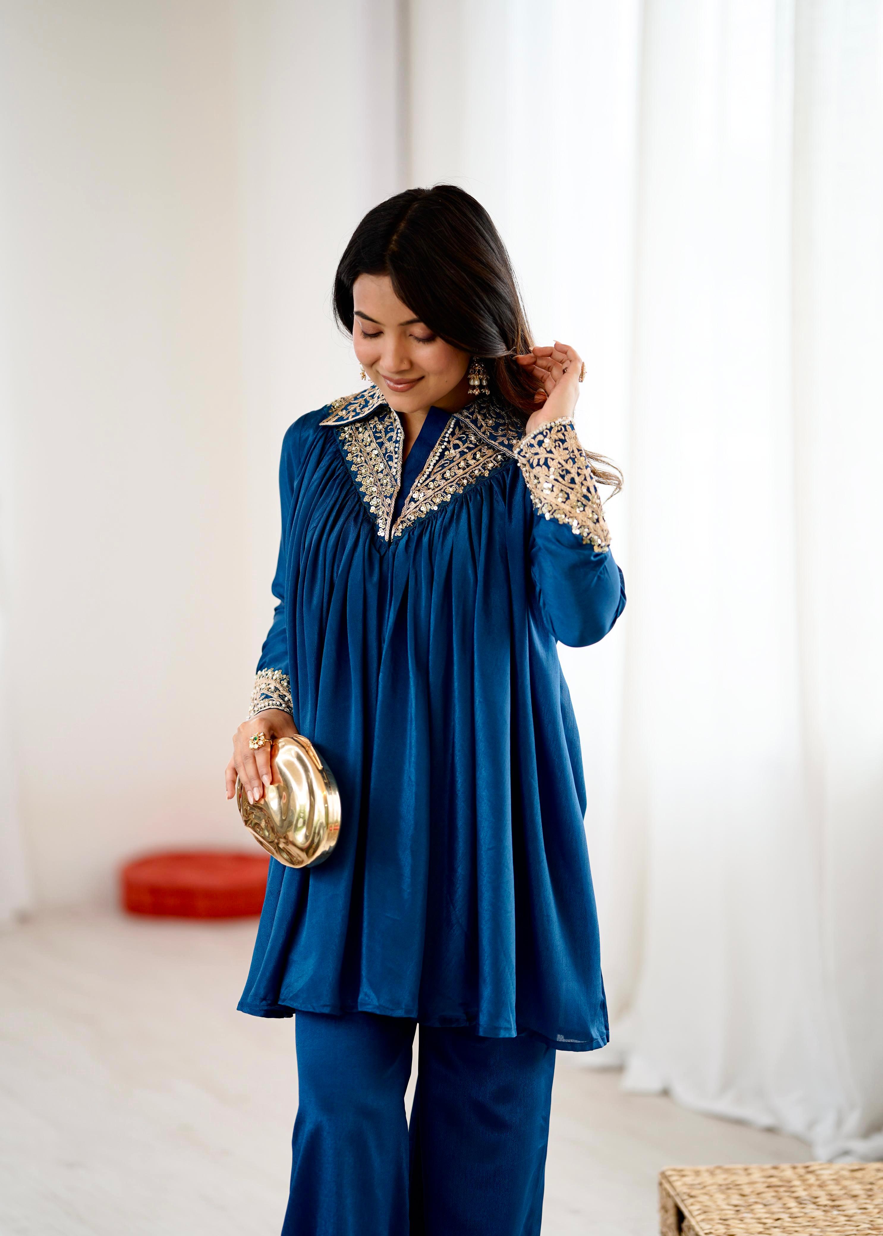 Sapphire Zari Grace Co-ords Set