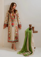 Meadow Ivory Straight Kurta Suit