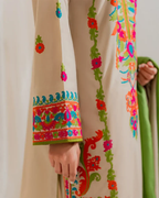 Meadow Ivory Straight Kurta Suit