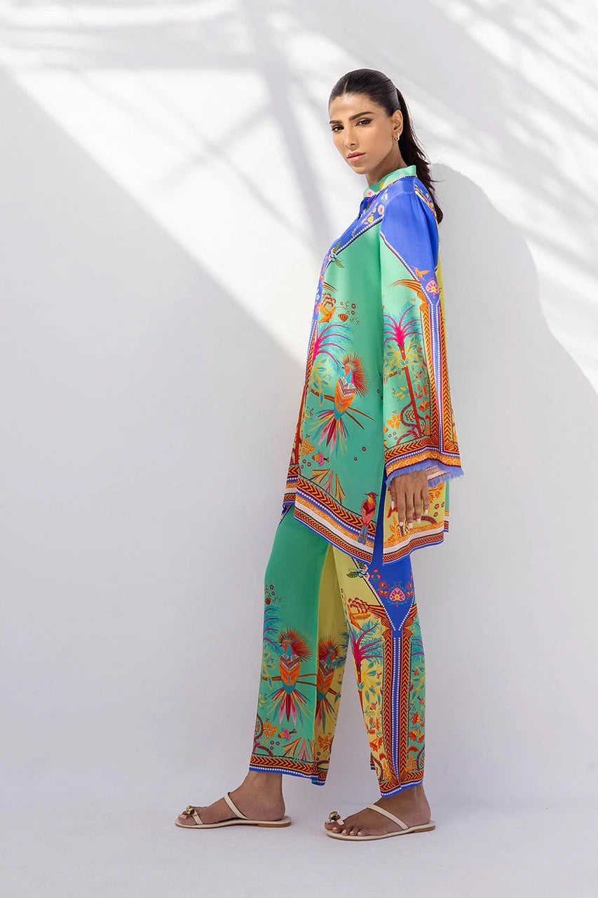 Tropical Azure Co-ords Set