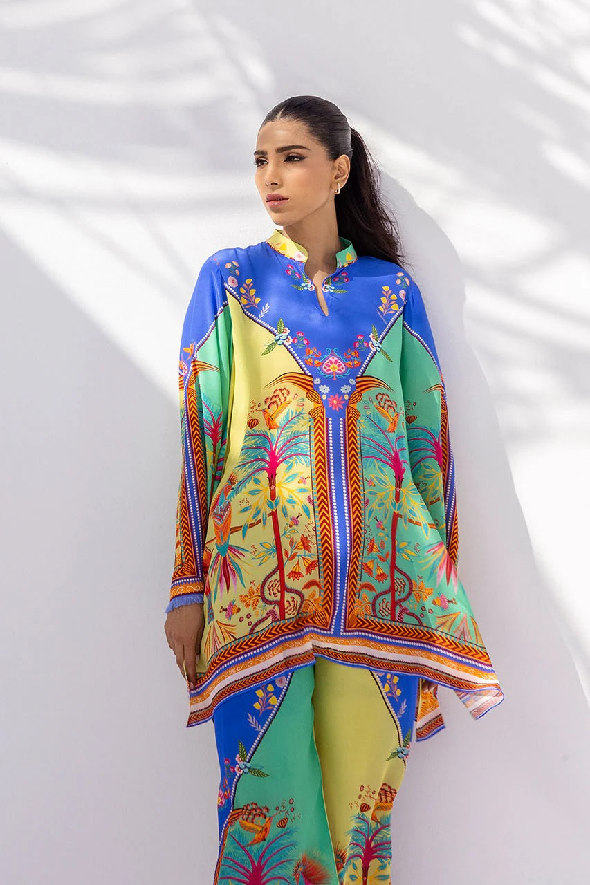 Tropical Azure Co-ords Set