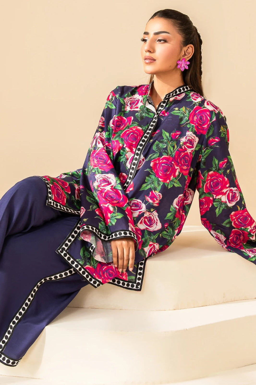 Midnight Rose Co-ord Set
