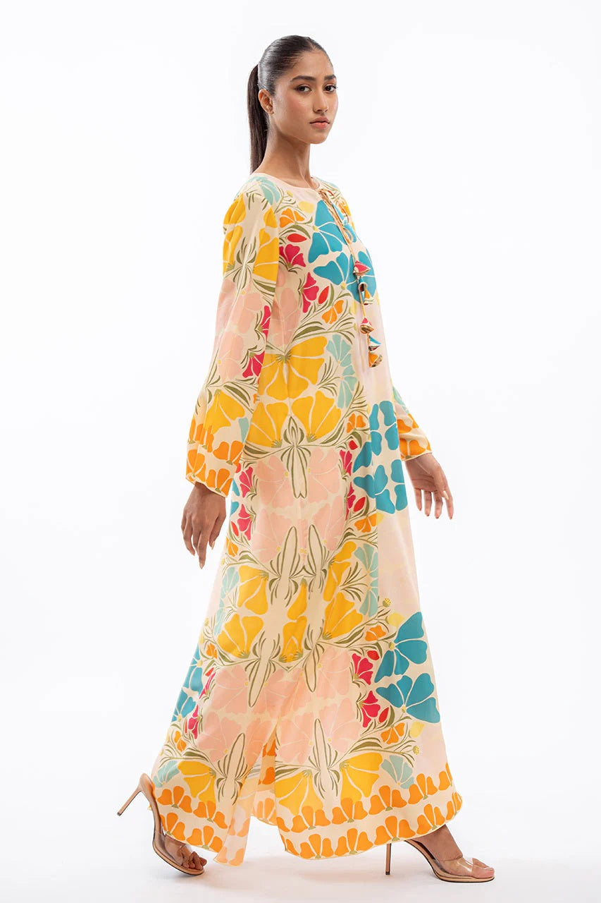Solstice Petal Kaftan Set