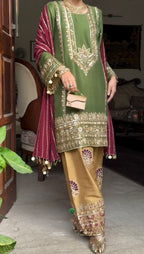 Rajeshwi Farshi Suit Set
