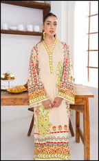 Mosaic Ivory Co-ords Set