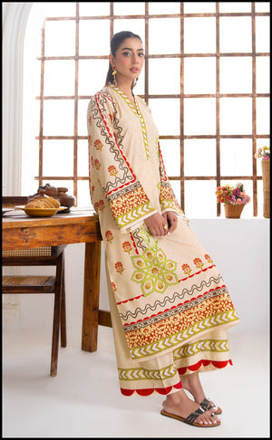 Mosaic Ivory Co-ords Set