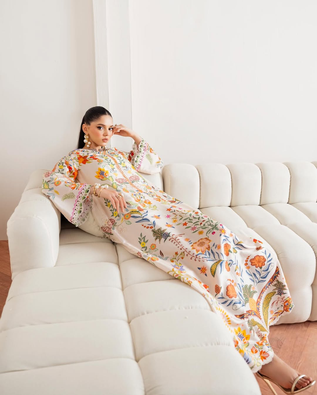 Chithra Kaftan Set