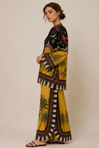 Ranya Mustard Oasis Co-ord Set