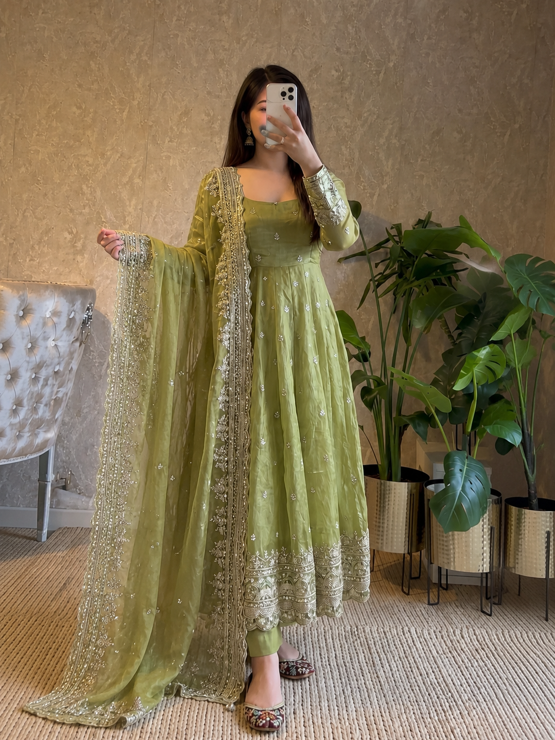 Rida Anarkali Set