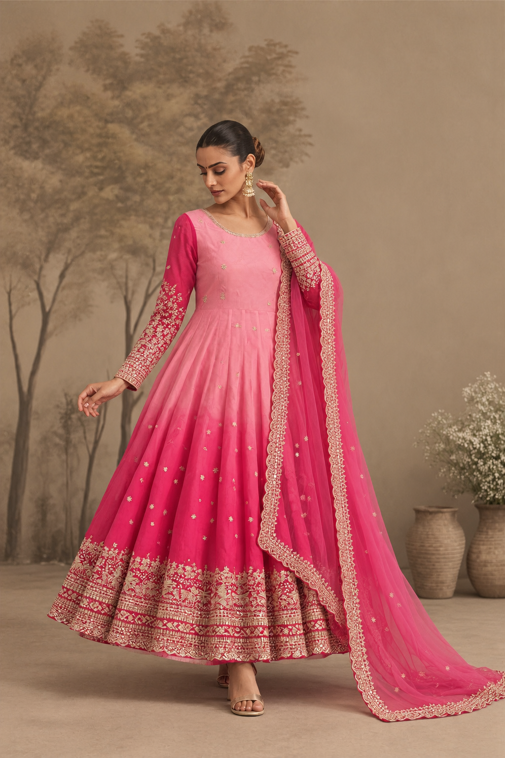 Roopmati Anarkali Set