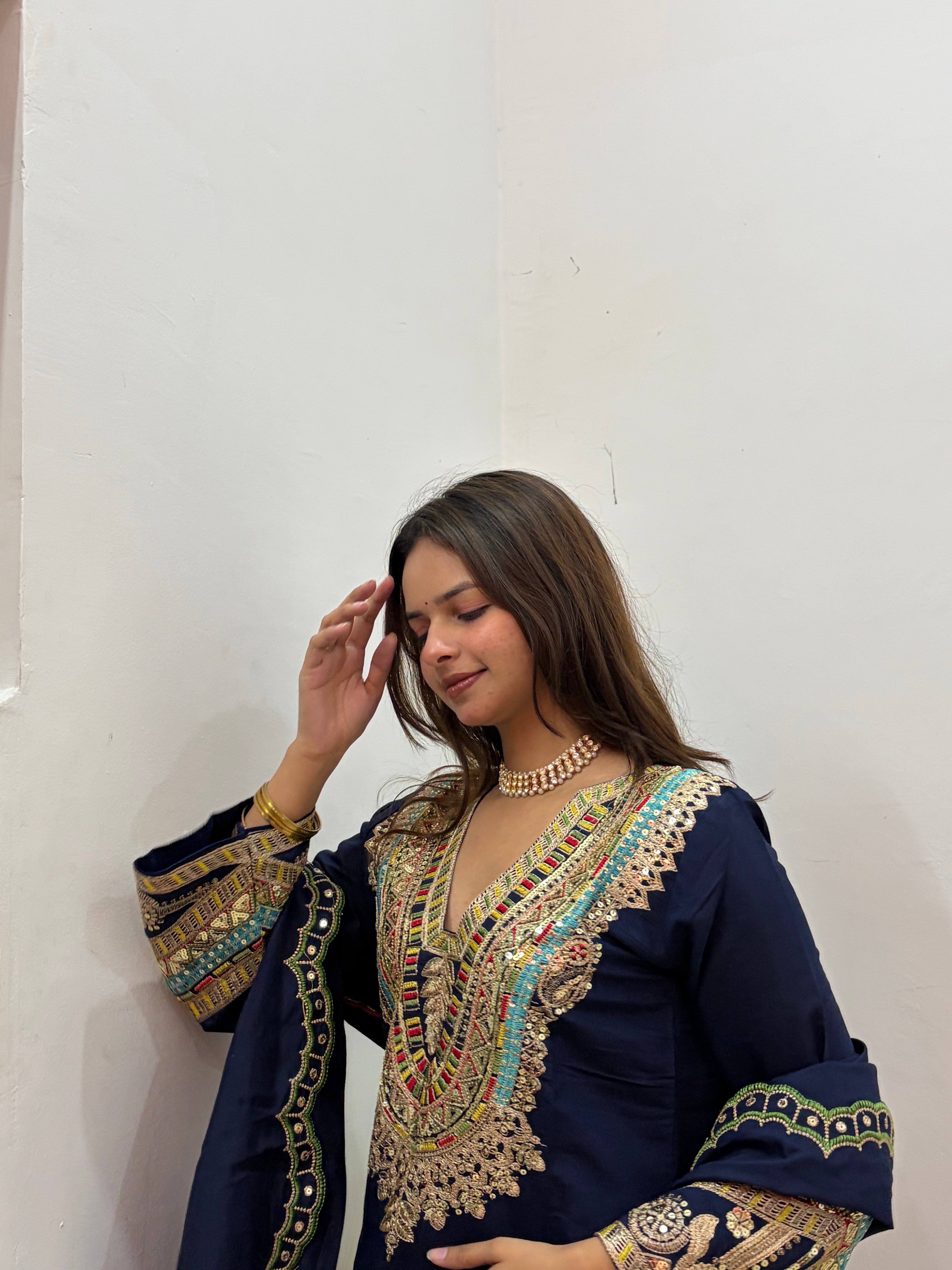 Rudrani Embroidered Suit Set