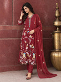 Rupavanti Embroidered Straight Kurta Set